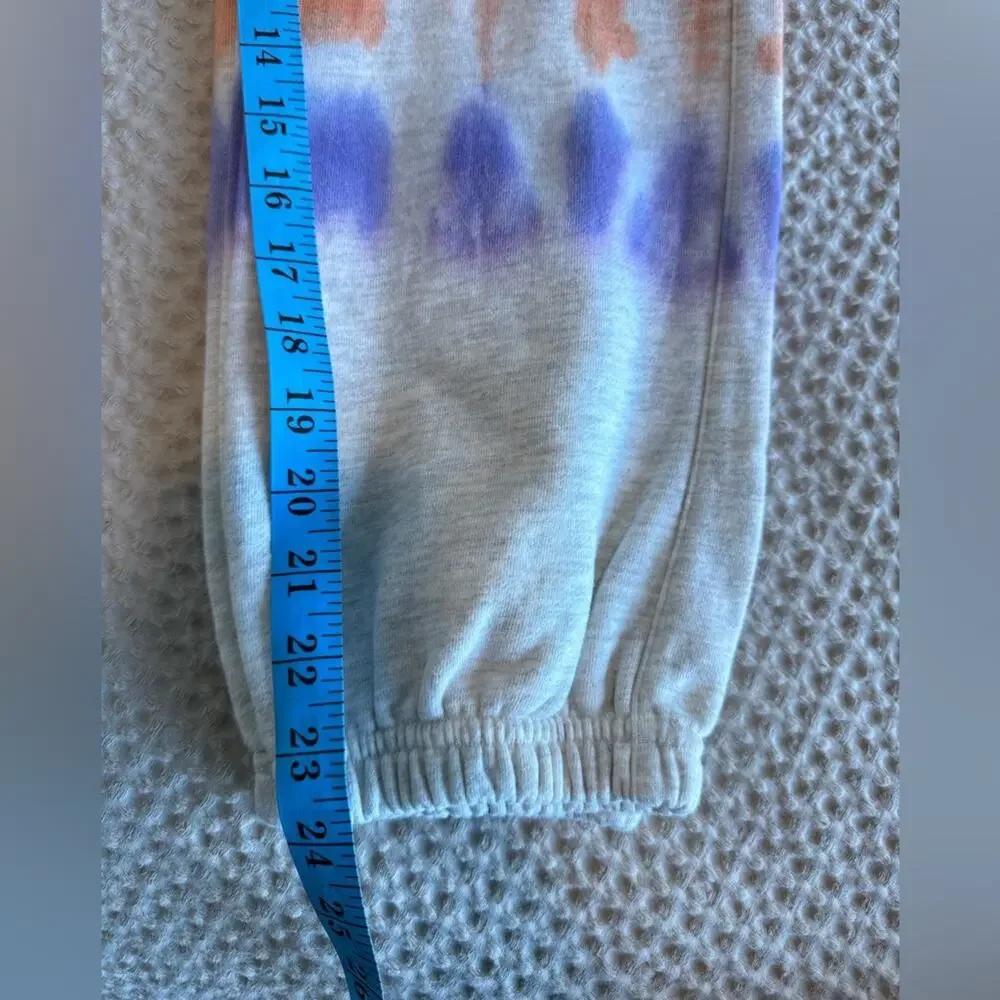 Blank NYC Into The Groove Tie Dye Jogger Sweatpants Size Large